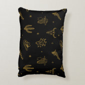 ボヘミアン記号：西部のヴィンテージ魔法 アクセントクッション (裏面(縦))