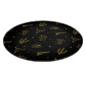 ボヘミアン記号:西部のヴィンテージ魔法 カッティングボード (角)