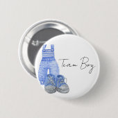 ボヘミアン赤ちゃん服チームボーイジェンダーの発表 缶バッジ (正面&裏面)