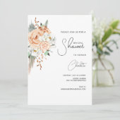 ボヘミアン赤面茶色の緑、白 招待状 (スタンド正面)