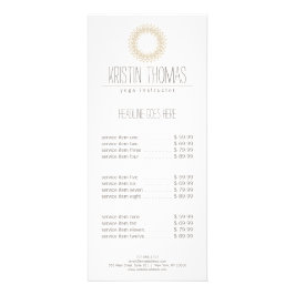 ボヘミアン金ゴールドサンマンダラ ラックカード