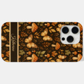 ボヘミアン風の森のキノコ | 秋の色彩 Case-Mate iPhoneケース (裏面 (横))