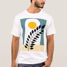 ボヘミアン風スケッチアート Tシャツ