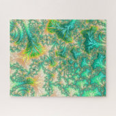 ボヘミアン鮮やかトリップ（幻覚体験）のようなフラクタル抽象芸術緩和曲線 ジグソーパズル (横)