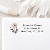 ボヘミアン鮮やかドリームキャッ絵を描チャ ラベル (インサイチュ)