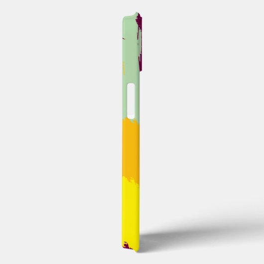 ボヘミアン・アースカラーのマルチカラー Case-Mate iPhoneケース (裏面 / 右)