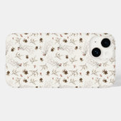 ボヘミアン・ウッドランド・ウィンターベリー柄 Case-Mate iPhoneケース (裏面 (横))