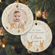 ボヘミアン・ウッドランド 赤ちゃんの最初のクリスマス記念品
