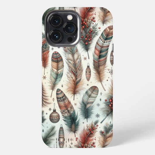 ボヘミアン・クリスマス iPhoneケース (裏面)