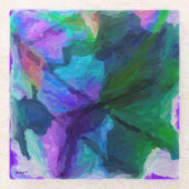 ボヘミアン·グラス·コースターズ ガラスコースター (正面)