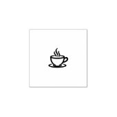 ボヘミアン コーヒー カップ ゴム印 カフェ (インプリント)