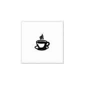 ボヘミアン コーヒー カップ ゴム印 カフェ (インプリント)