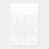 ボヘミアン/サウスウェスタンデザイン 3M Post-it付箋紙 ポストイット (正面)