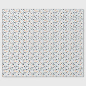 ボヘミアン シェイプ ベビー ラッピングペーパー (フラット)