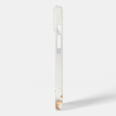 ボヘミアン・シックなパステルピンクとブラウンのテディベア Case-Mate iPhoneケース (裏面 / 左)