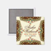 ボヘミアン・スターズ結婚ズがデート・マグネットを発表 マグネット (正面/裏面)