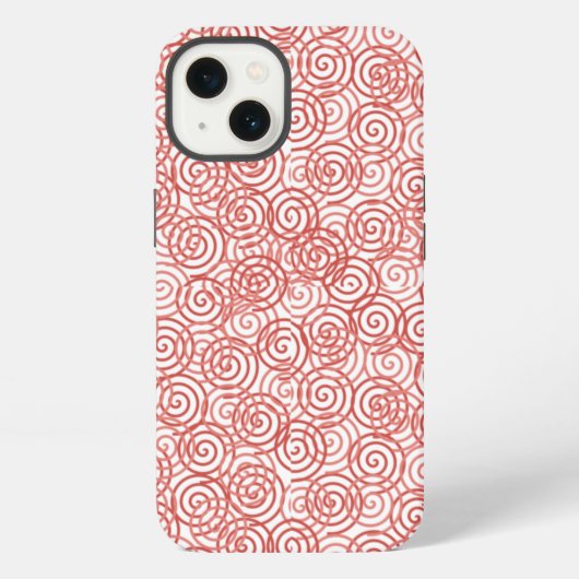 ボヘミアン・スパイラル iPhoneケース (裏面)