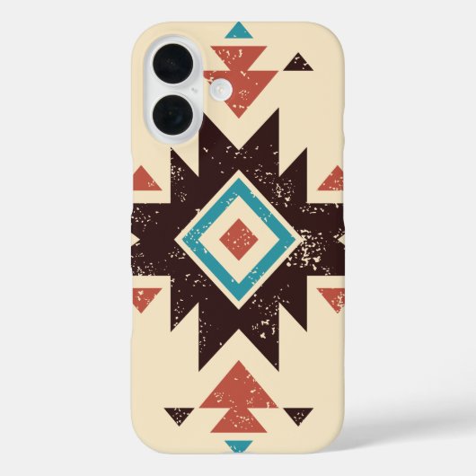 ボヘミアン ダイヤモンド エンブレム Case-Mate iPhoneケース (裏面)