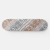 ボヘミアン・トライバル・ストライプ スケートボード (横)