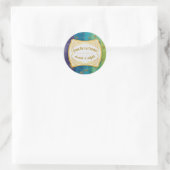 ボヘミアン・ドリームズグラデーションネットワーク ラウンドシール (バッグ)