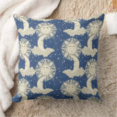 ボヘミアン・ドリームズブルー クッション (ブランケット)