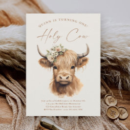 ボヘミアン・ハイランドコウの子供の誕生日パーティー 招待状