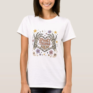 ボヘミアン・ハロウィンのスケルトンの手 Tシャツ