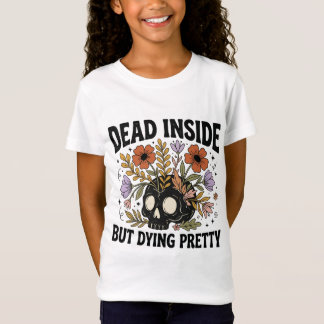 ボヘミアン・ハロウィン・ドクロ・フラワーPNG Tシャツ