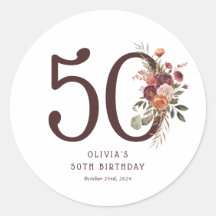 ボヘミアン・パンプキン・オータム・ブルーム 50歳の誕生日
