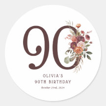 ボヘミアン・パンプキン・オータム・ブルーム 90歳の誕生日