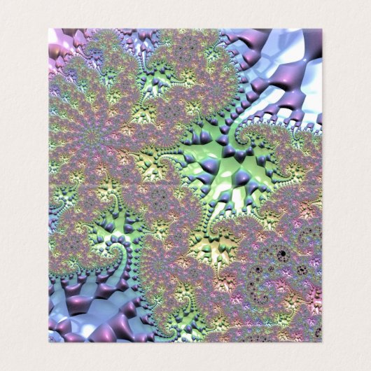 ボヘミアン ヒッピー グルービー 輝き カラフル 虹 フラクタル (外部フラット)