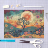 ボヘミアン・ヒッピー・デクページ 薄葉紙 (クラフト)