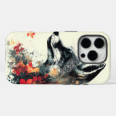 ボヘミアン フラワー フォックス 野生 自然 Case-Mate iPhoneケース (裏面 (横))