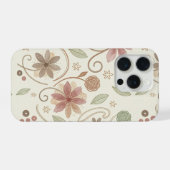 ボヘミアン フラワー iPhoneケース (裏面横)