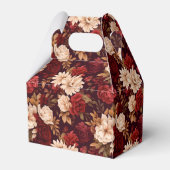 ボヘミアン・ブルゴーニュ・ベージュの花 フェイバーボックス (裏面サイド)