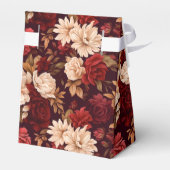 ボヘミアン・ブルゴーニュ・ベージュの花 フェイバーボックス (裏面サイド)