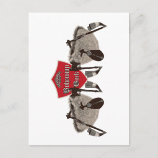 ボヘミアン・ブロック – チェコのバグパイプ ポストカード