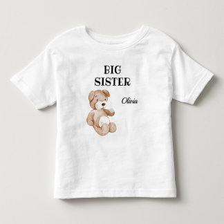 ボヘミアン ベビーシャワー ビッグシスター ベビー、幼児、子供用 トドラーTシャツ