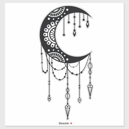 ボヘミアン・ムーン シール (シート)