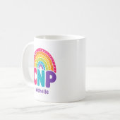 ボヘミアン レインボー モノグラム CNP コーヒーマグカップ (正面左)