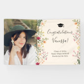 ボヘミアン・ワイルドフラワーズ卒業 横断幕 (横)