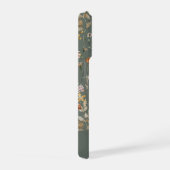 ボヘミアン 水彩画 野の花柄 iPhoneケース (右側面)