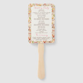 ボヘミア乾素朴フローラ秋秋結婚ズ ハンドファン (裏面)