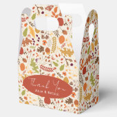 ボヘミア乾素朴フローラ秋秋結婚ズ フェイバーボックス (オープン)