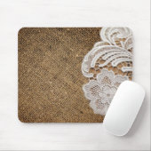 ボヘミア地方の田舎西部の田舎のラップとレース マウスパッド (マウス)