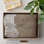 ボヘミア地方の田舎西部の田舎のラップとレース 薄葉紙 (ギフト)