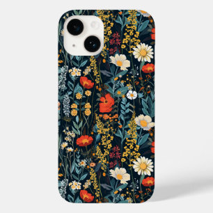 ボヘミア春フローラプリント Case-Mate iPhone 14ケース