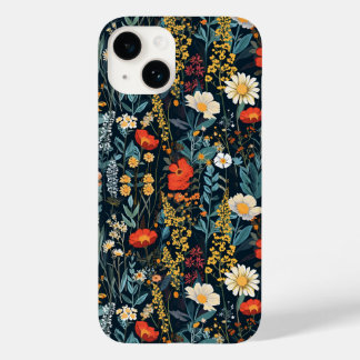 ボヘミア春フローラプリント Case-Mate iPhone 14ケース