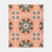 ボヘミア曼荼羅 フリースブランケット (正面)