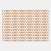 ボヘミア砂漠の虹と太陽のパターン ラッピングペーパーシート (正面3)